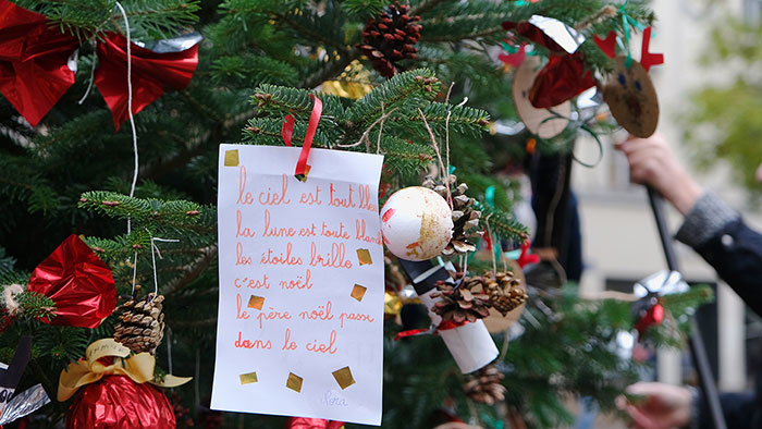 Place Péri, un sapin va être décoré par les enfants le 24 novembre